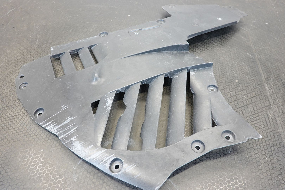 Ferrari 488 Pista front right RH undertray shield Genuine Used Part 89267000