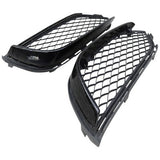 Mercedes Benz C Class C63 W205 AMG front bumper left right grill set Genuine