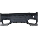 Jaguar F Pace SVR rear bumper 2021-2024 5.0 Facelift Genuine MK8M-17D781-AB