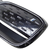 BMW IX3 M Sport front bumper upper grill G08 BEV 2021-2023 Genuine 5A34E70-02