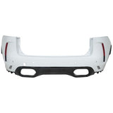 Jaguar F Pace SVR rear bumper 2021-2024 5.0 Facelift Genuine MK8M-17D781-AB