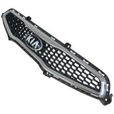 KIA PICANTO FRONT BUMPER Upper Grill 5dr 2011 to 2013 5 Door GENUINE 86351-1Y000