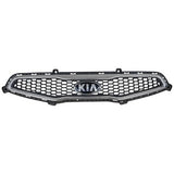 KIA PICANTO FRONT BUMPER Upper Grill 5dr 2011 to 2013 5 Door GENUINE 86351-1Y000